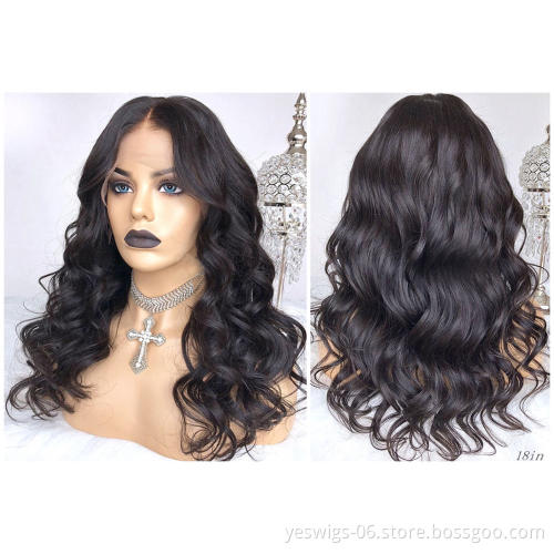 Mink Brazilian Human Glueless HD Lace Wig Unprocessed 10A Virgin Cuticle Aligned Hair 360 Full 13*6 Lace Frontal Water Wave Wig
